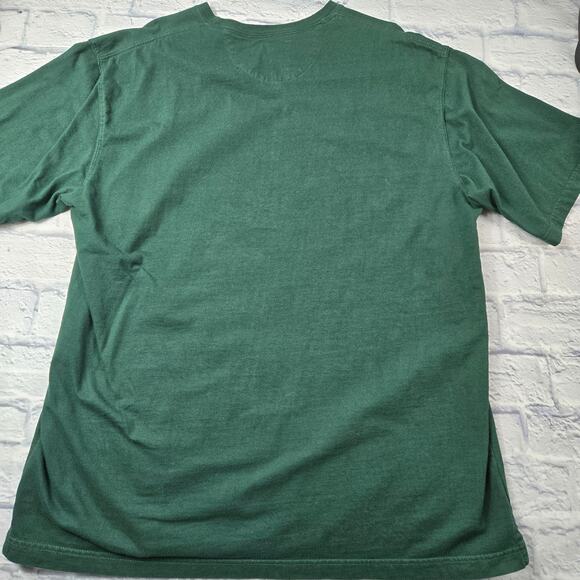 Work with a Bunch of Tools Duluth Trading Dark Green Relaxed Longtail T sz Large - Picture 6 of 7